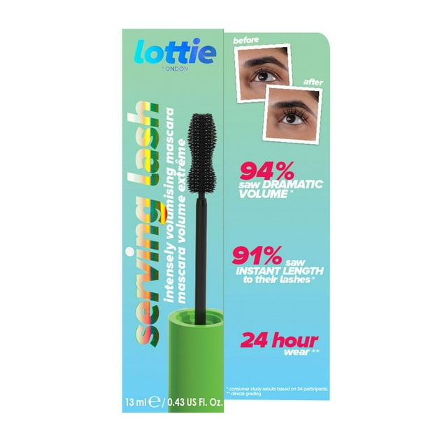 Lottie London Serving Lash Mascara NEW