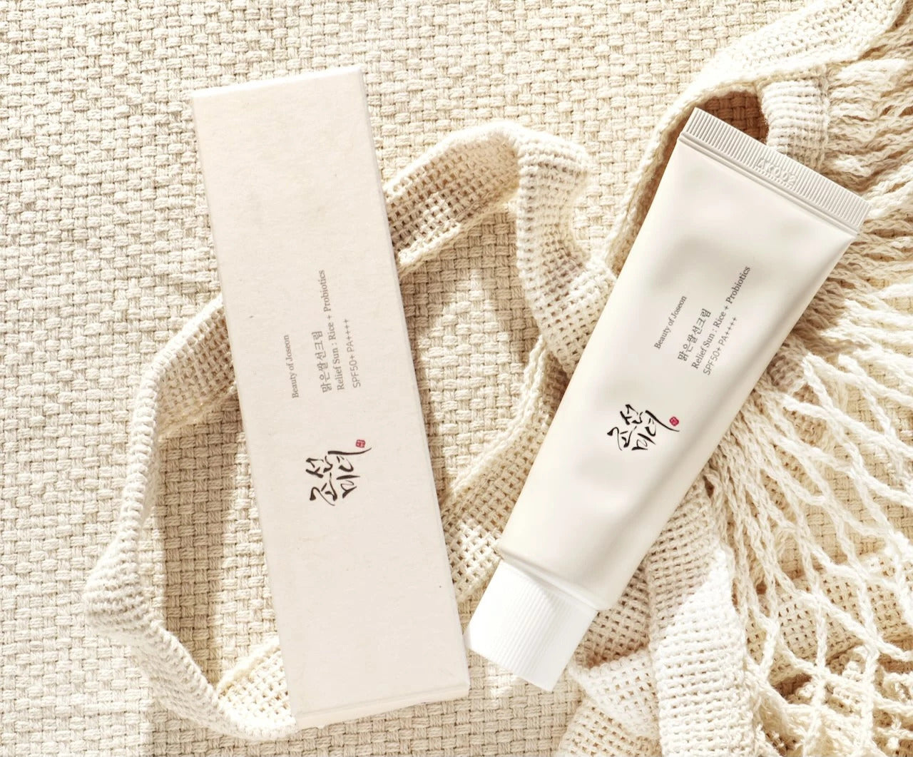 BEAUTY OF JOSEON Relief Sun, Rice & Probiotics SPF50+ PA++++ – Αντιηλιακό με εκχύλισμα ρυζιού και προβιοτικών