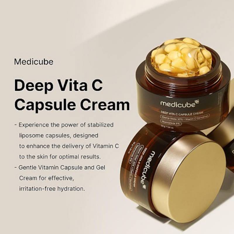 MEDICUBE - Deep Vita C Capsule Cream 50ml