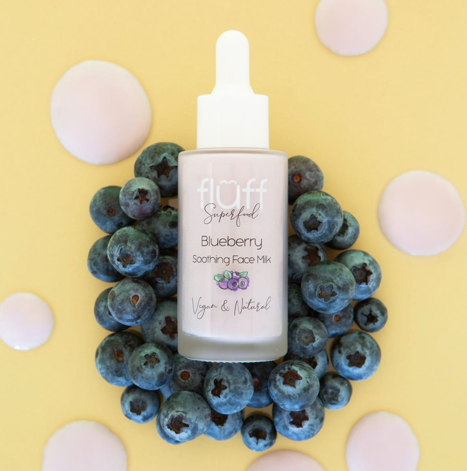 Fluff Blueberry Soothing Face Milk 40ml