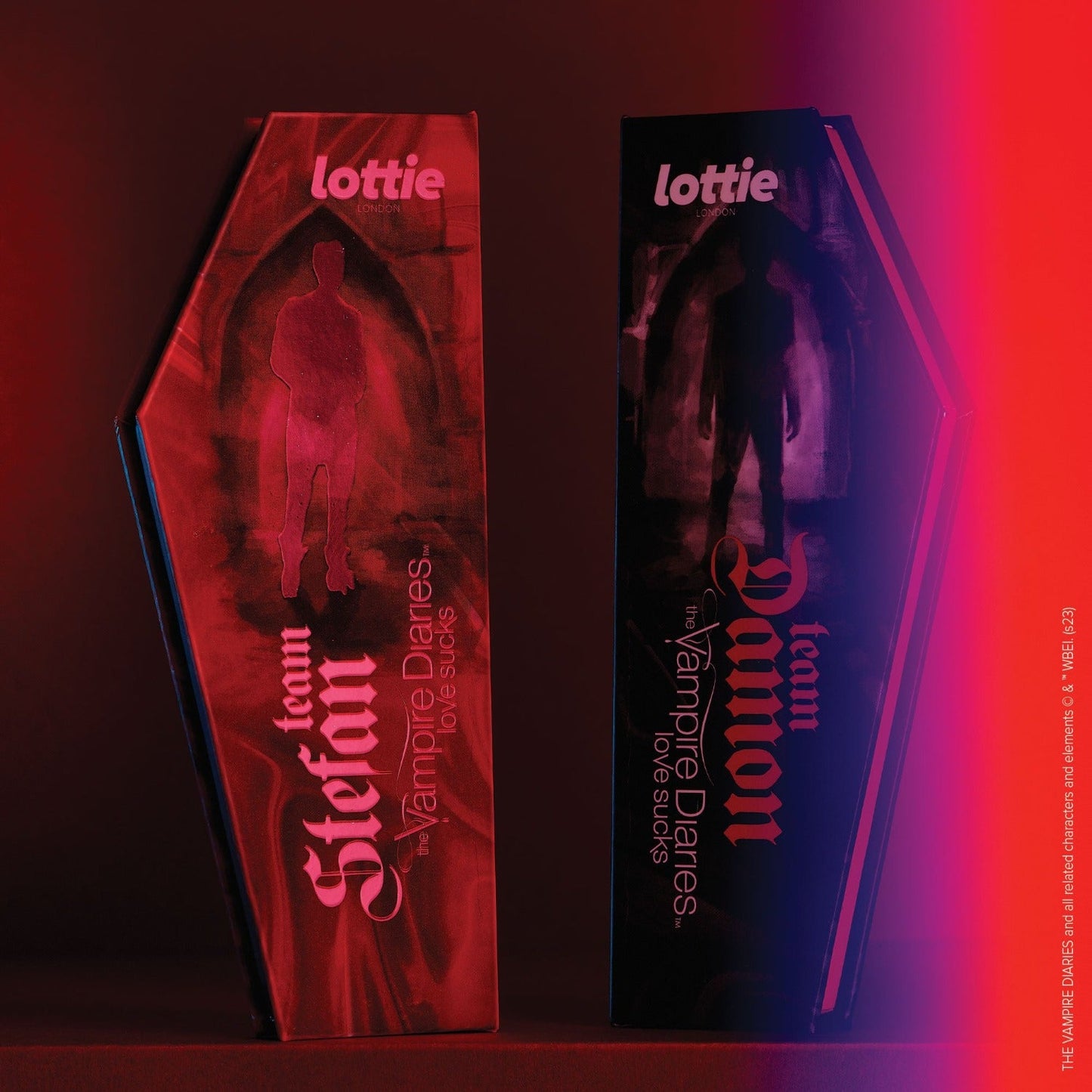 Lottie the vampire diaries x eyeshadow palette - team stefan