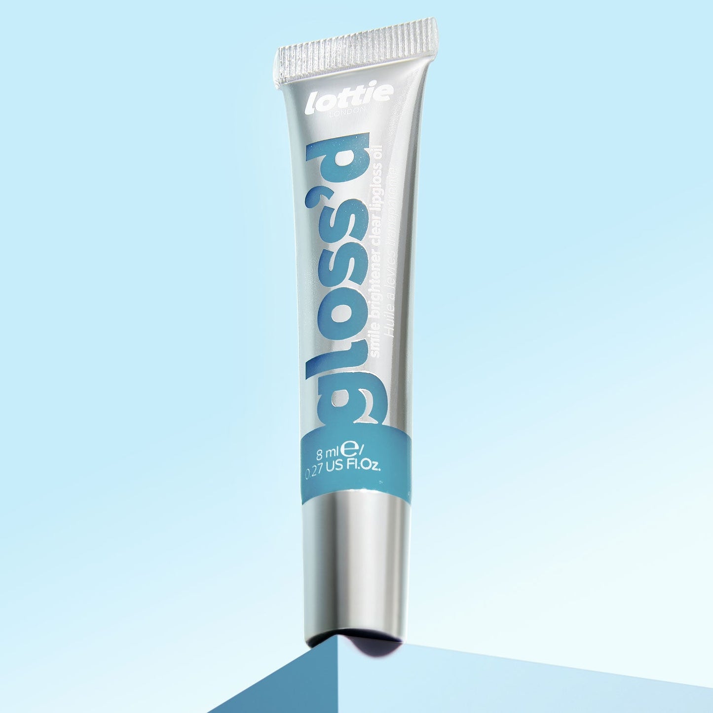 Lottie Gloss'd, Smile Brightener Clear Lipgloss Oil, Made ya' smile - 8ml