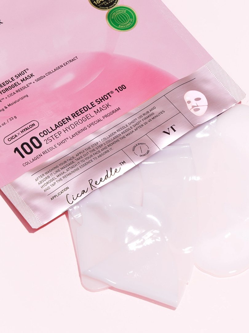 VT Collagen Reedle Shot™ 100 – 2 Step Hydrogel Mask
