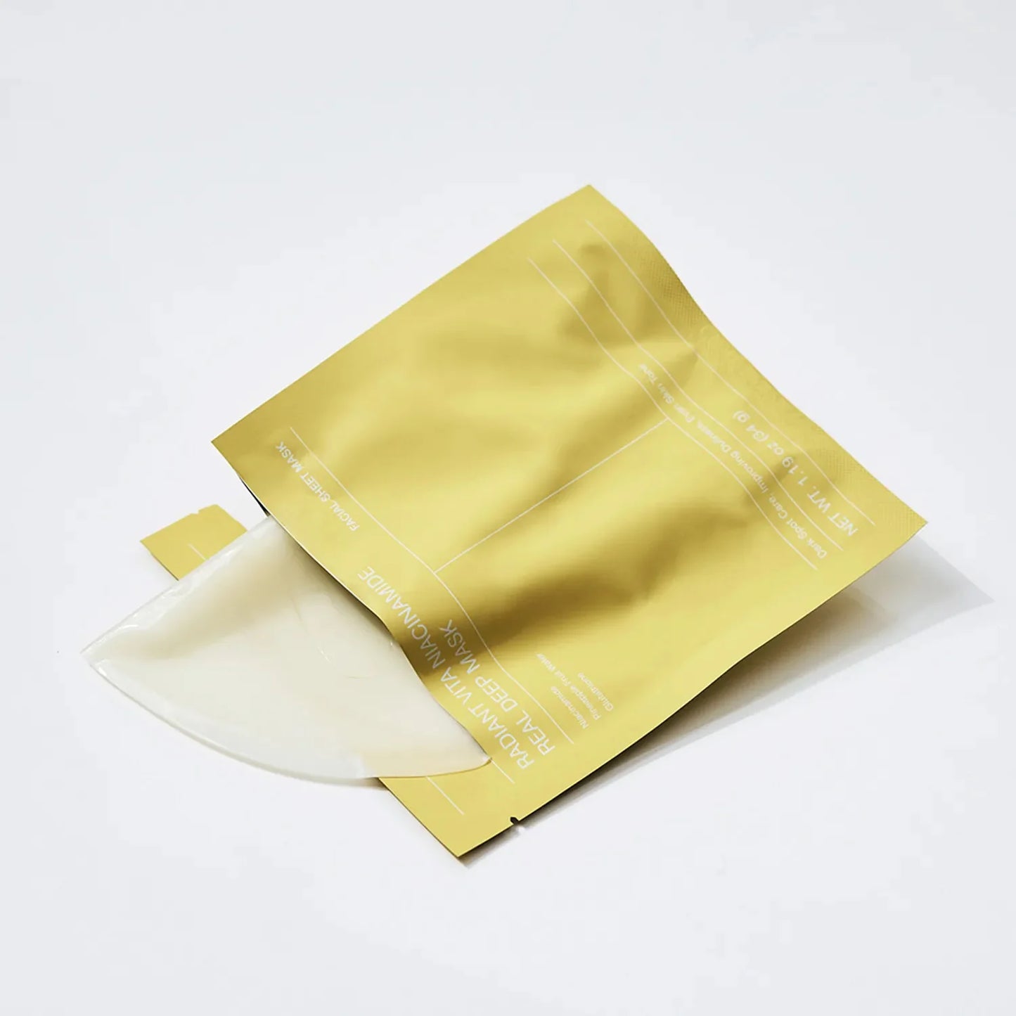 Biodance - Radiant Vita Niacinamide Real Deep Mask - Illuminating Face Mask