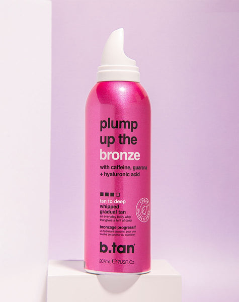 B tan plump up the bronze - tan to deep everyday glow whip 207 ml