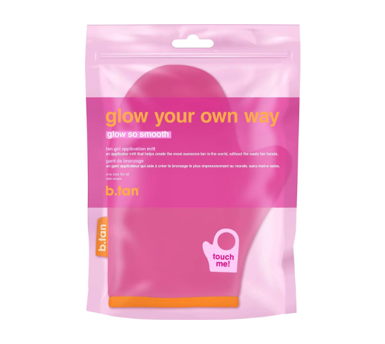 NEW BTAN glow your own way self tan gel applicator mitt