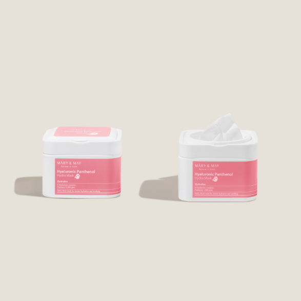 MARY & MAY - Hyaluronic Panthenol Hydra Mask 30pcs