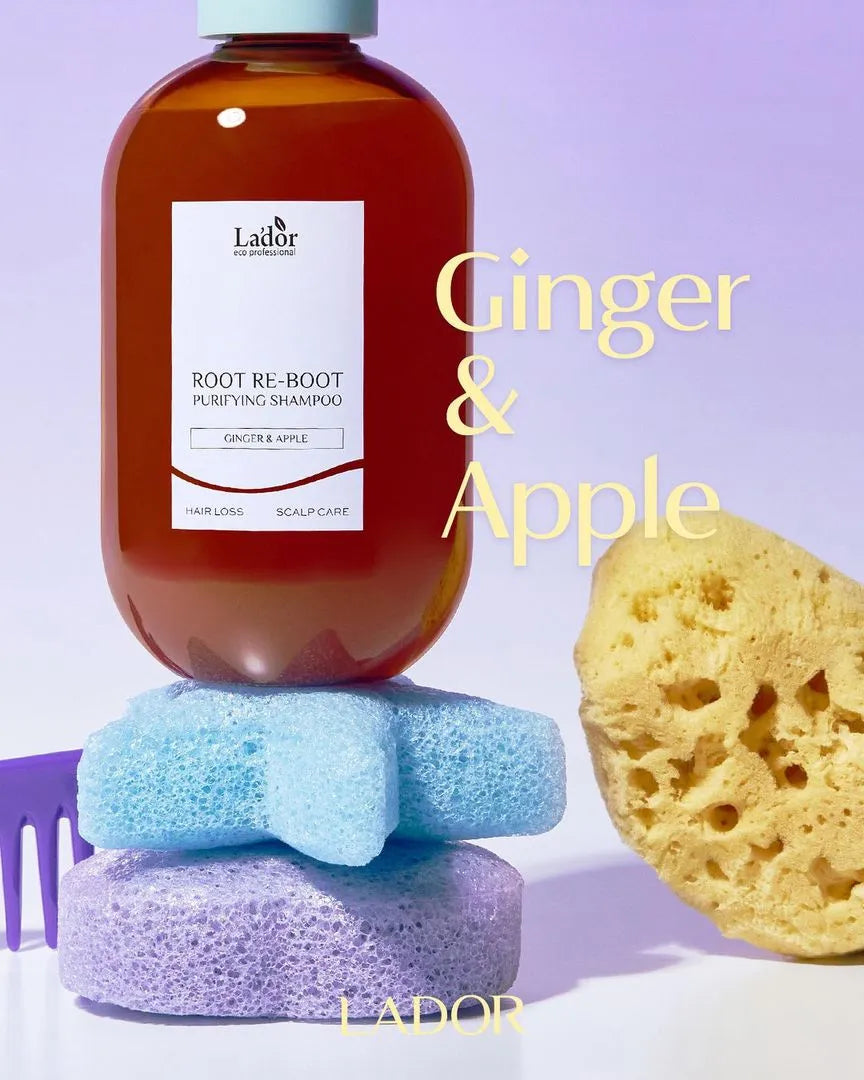 LADOR Root Re-Boot Purifying Shampoo (Ginger & Apple)