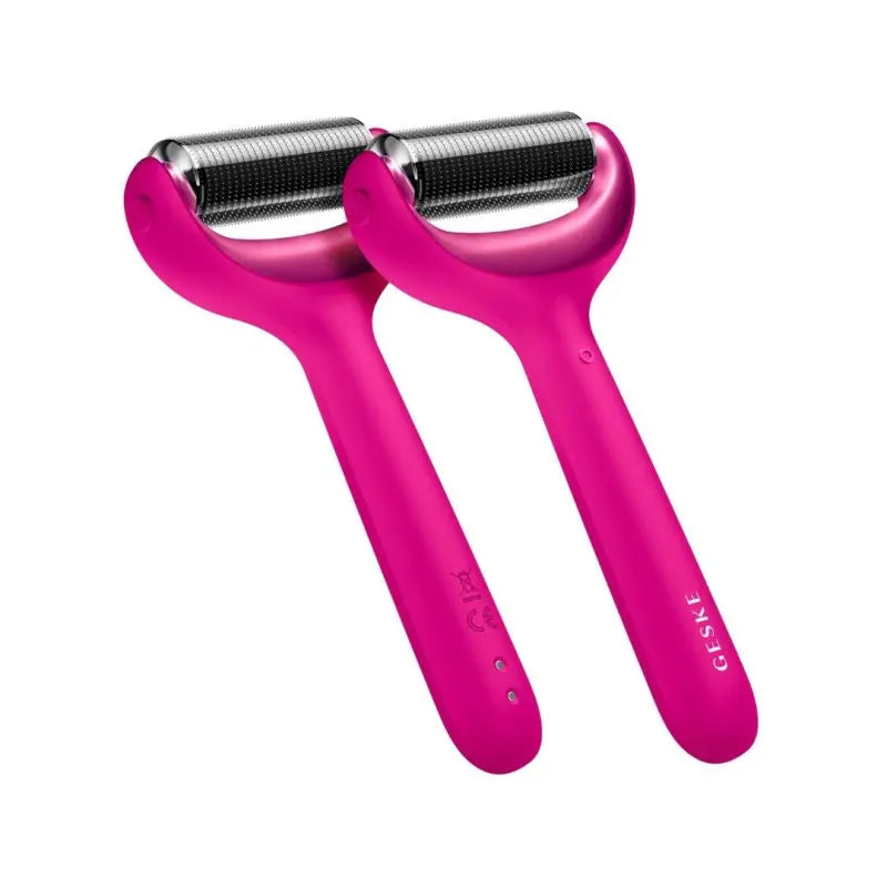 GESKE - MicroNeedle Face & Body Roller - 8 in 1 - Hot Pink