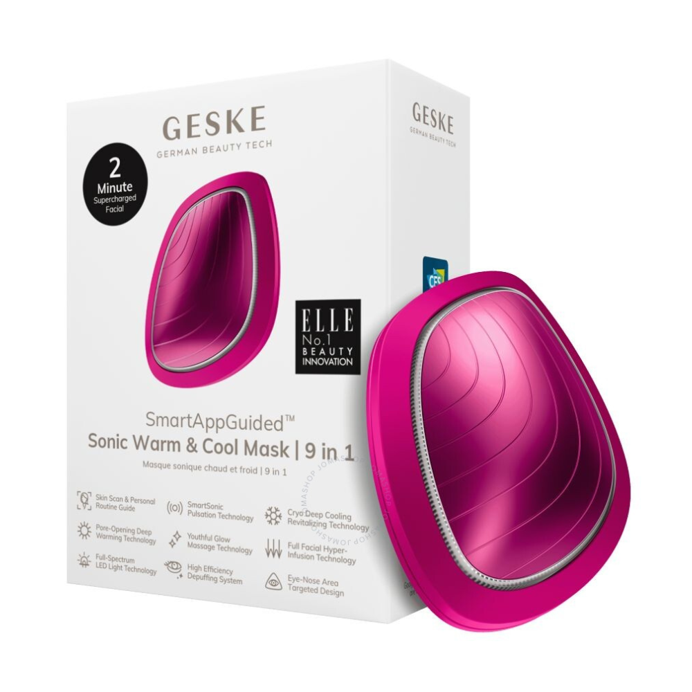 GESKE - Sonic Warm & Cool Mask 9 in 1 - Hot Pink