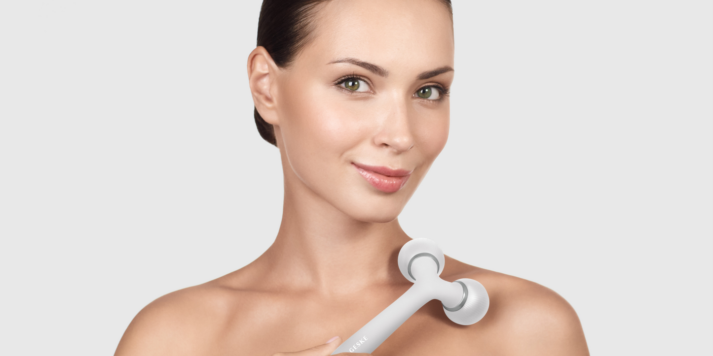 GESKE - Sonic Facial & Body Roller - 4 in 1 - Starlight