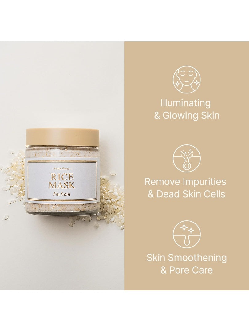 I'M FROM- Rice Mask Brightening Exfoliating 110ml