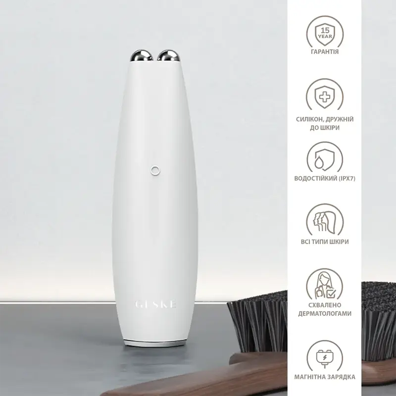 GESKE - Microcurrent Face Lift Pen 6 in 1 - White