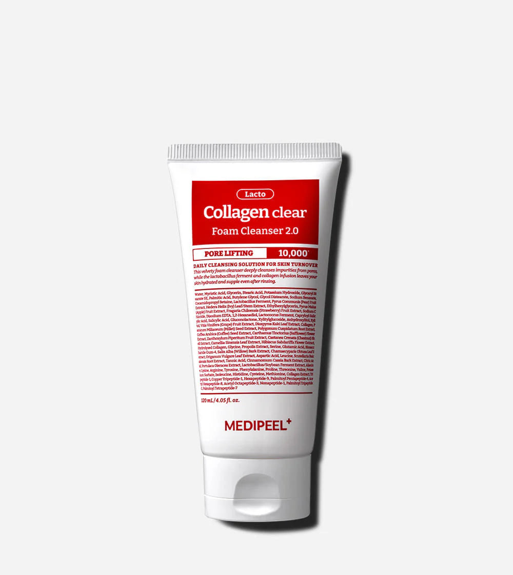 MEDIPEEL - Collagen Clear Foam Clear Foam Cleanser 2.0 120ml