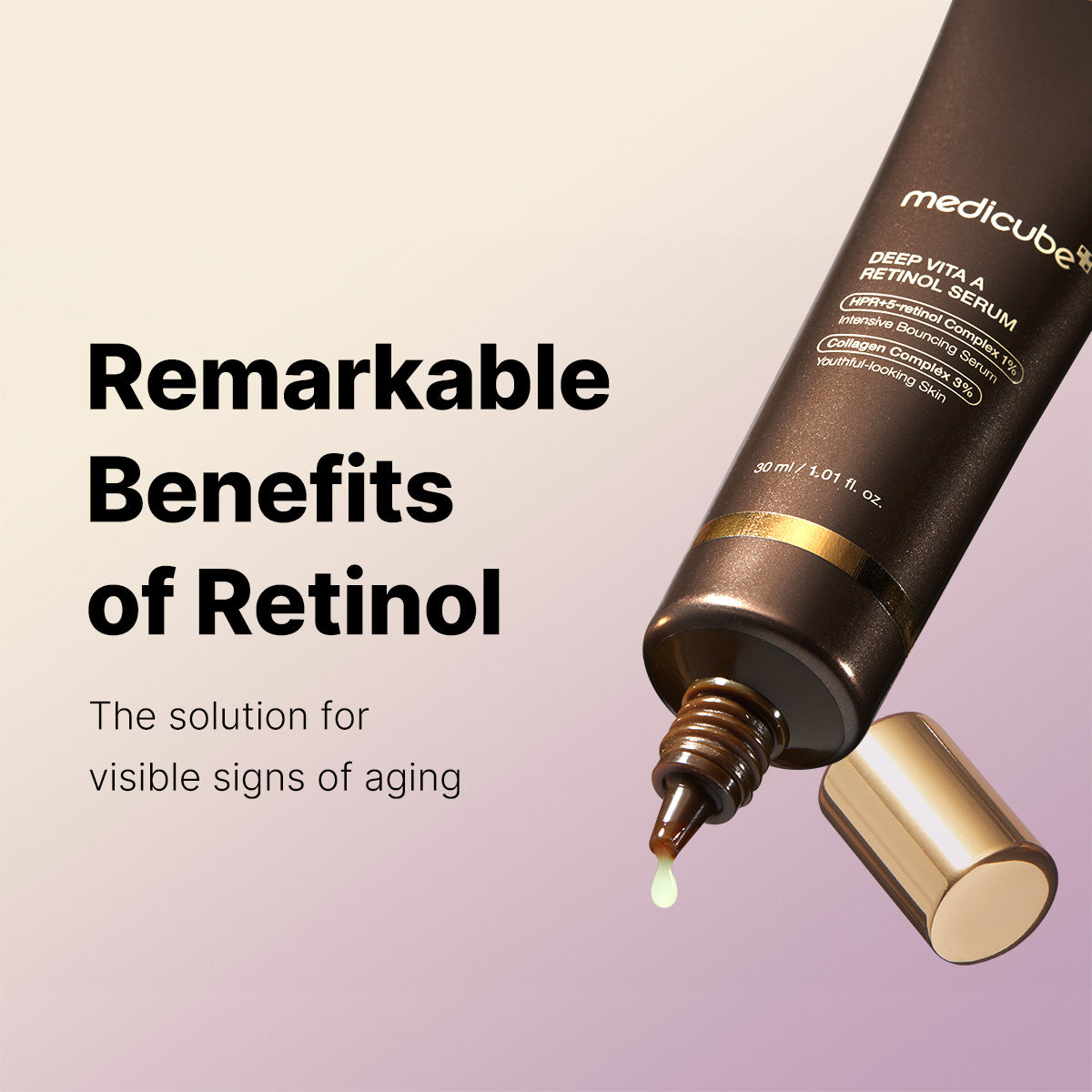 MEDICUBE - Deep Vita A Retinol Serum 30ml