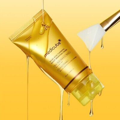 MEDICUBE - Kojic Acid Turmeric Night Wrapping Mask 75ml