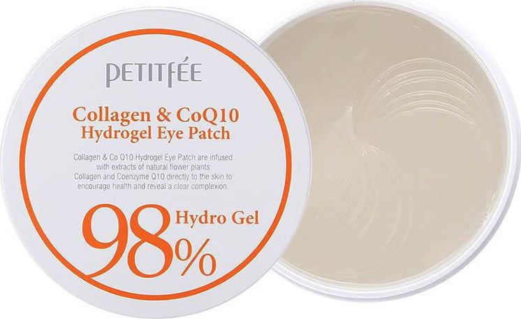 Petitfee Collagen & CoQ10 Hydrogel eye patches ( συσκευασία 60 τμχ )