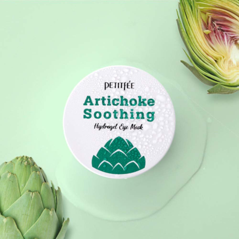 Petitfee Μάσκα Ματιών Patches Artichoke Soothing Hydrogel (Συσκευασία 60 Τεμαχίων)