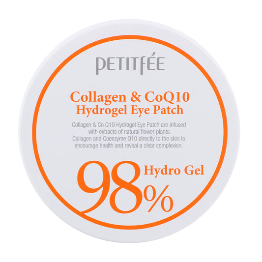 Petitfee Collagen & CoQ10 Hydrogel eye patches ( συσκευασία 60 τμχ )