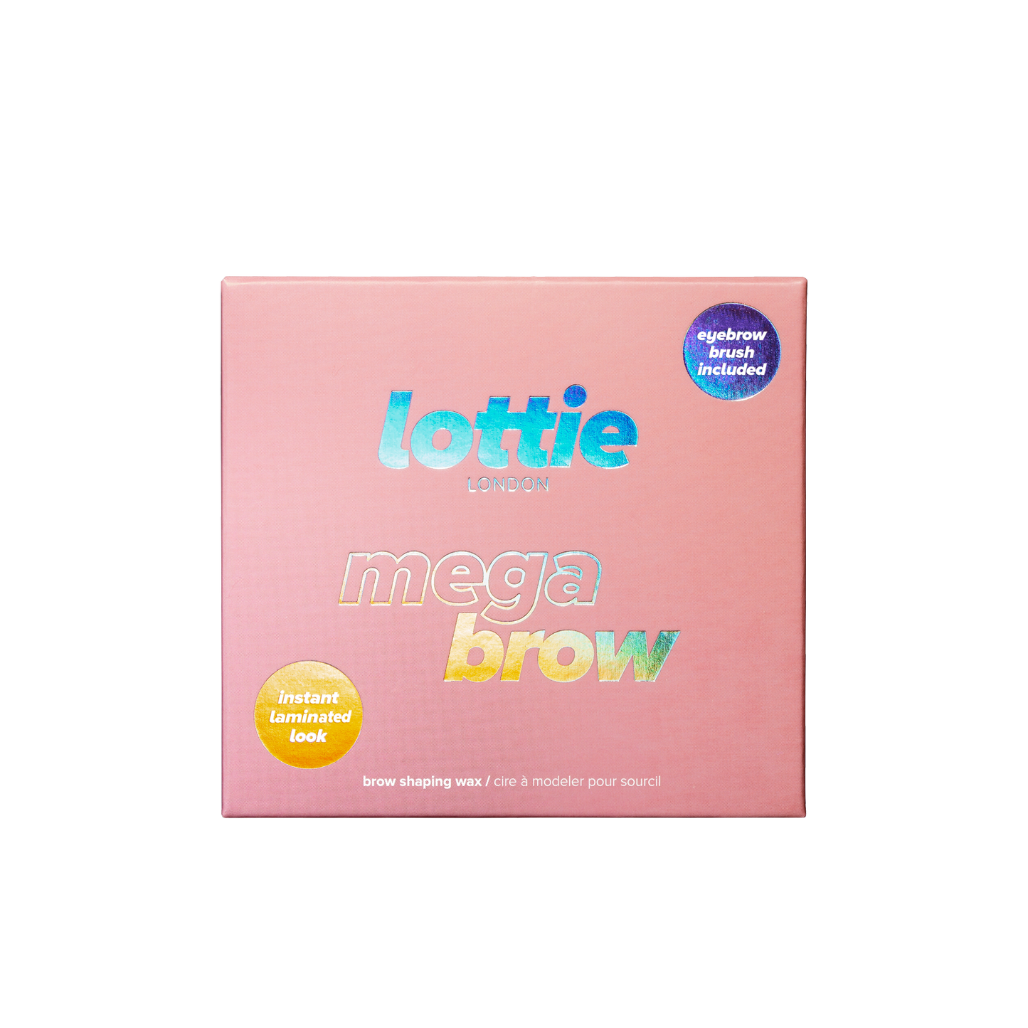 Mega brow Brow Wax & Brush Set