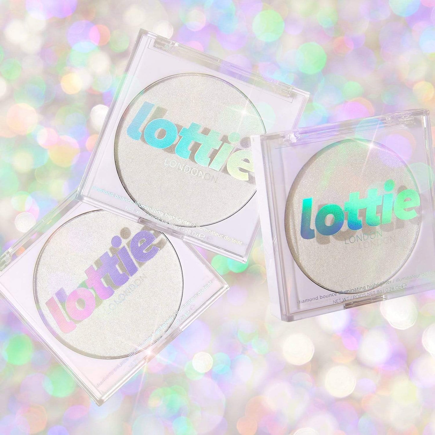 Lottie Diamond bounce highlighter 100% Vegan