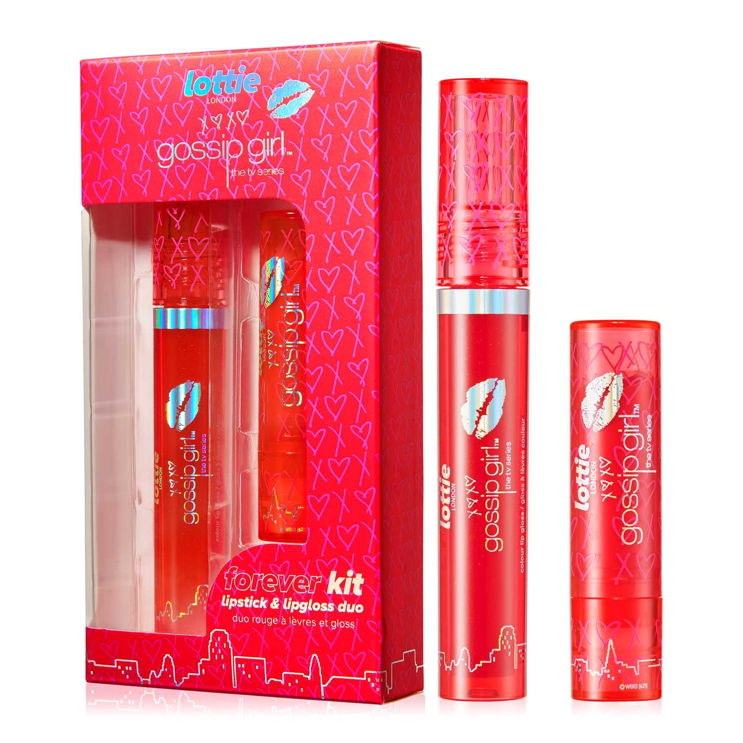 Lottie forever lip kit - 3 words