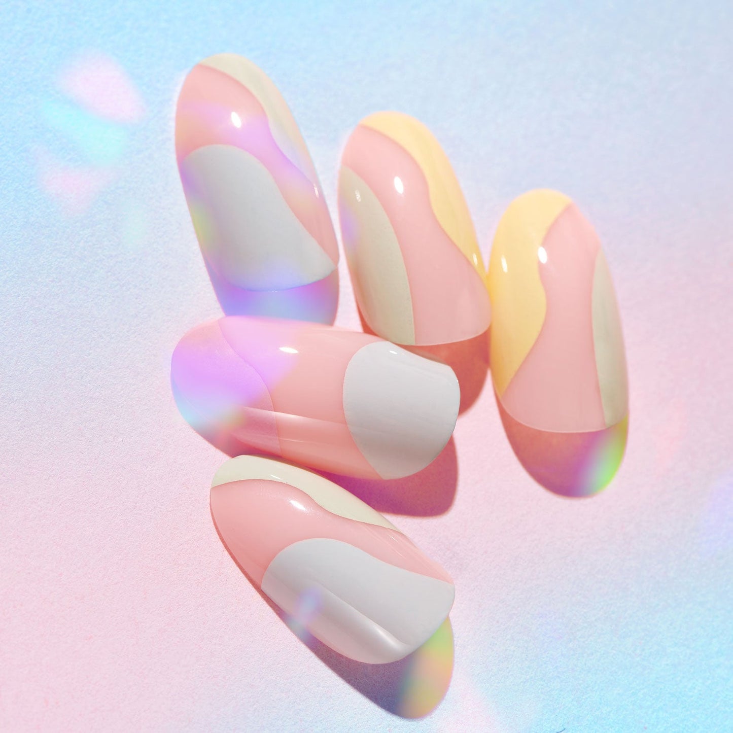 Lottie stay press'd - pastel dream 30 Press on False Nails