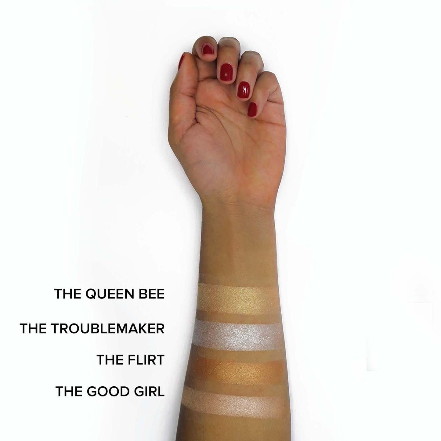 Lottie shimmer squad 100% Vegan Highlighter Palette