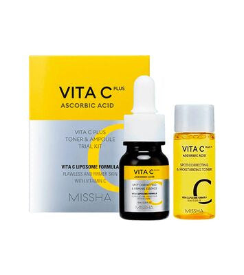MISSHA Vita C Plus Toner & Ampoule Trial Kit