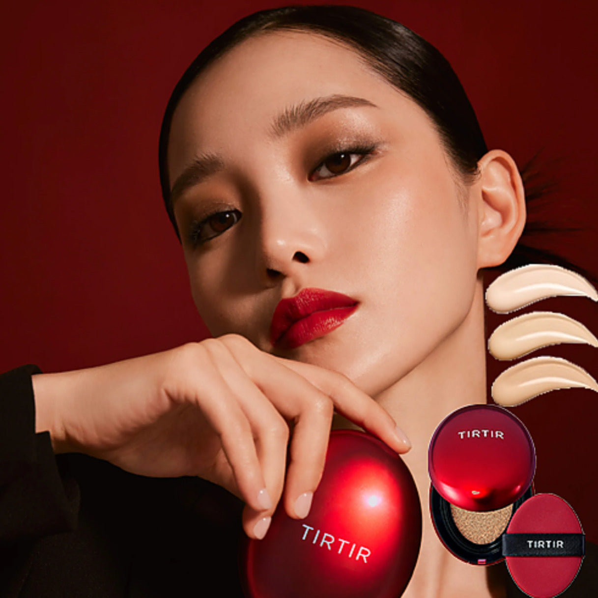 TIRTIR - Mask Fit Red Cushion SPF40 17C PORCELAIN 18g