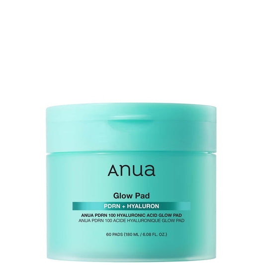 ANUA - PDRN 100 Hyaluronic Acid Glow Pad 60pads 180ml