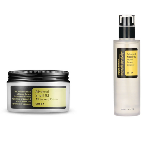 COSRX Advanced Snail 96 Mucin Power Essence 100ml & Snail 92 All in One Cream 100g Set