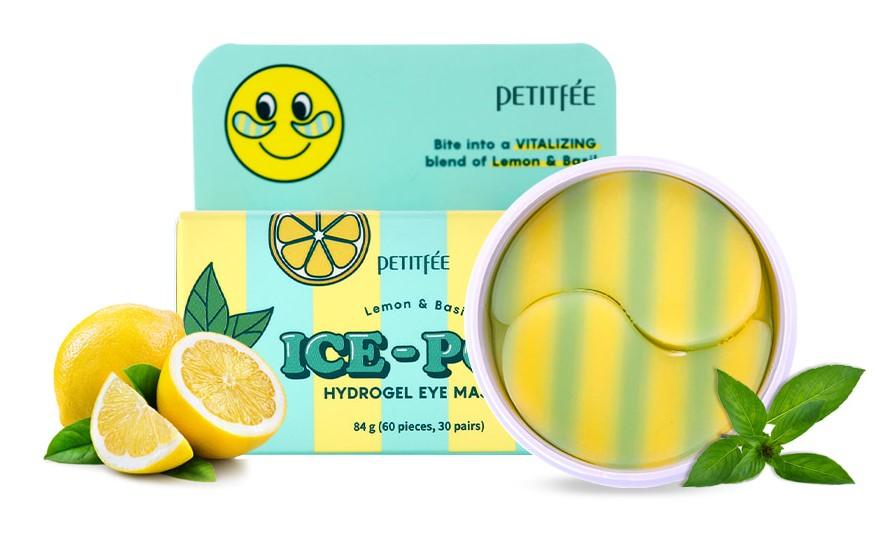 Koelf Lemon & Basil Ice-Pop Hydrogel Eye Mask 60τμχ