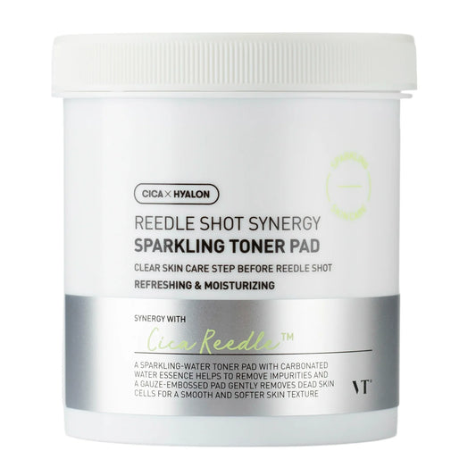 VT COSMETICS - Reedle Shot Synergy Sparkling Toner Pad 80pcs 200ml