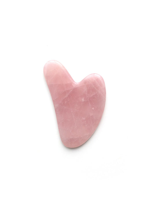 Fluff Gua Sha Stone ”Pink Quartz”