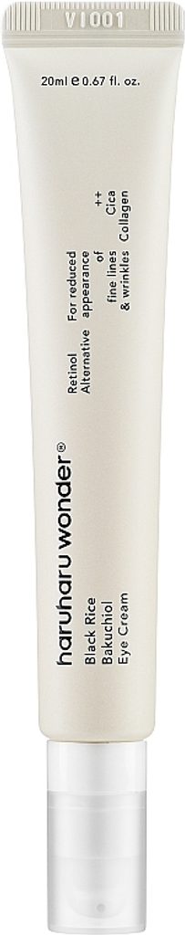 Haruharu Wonder Black Rice Bakuchiol Eye Cream Anti-Wrinkle Eye Cream with Bakuchiol 20ml