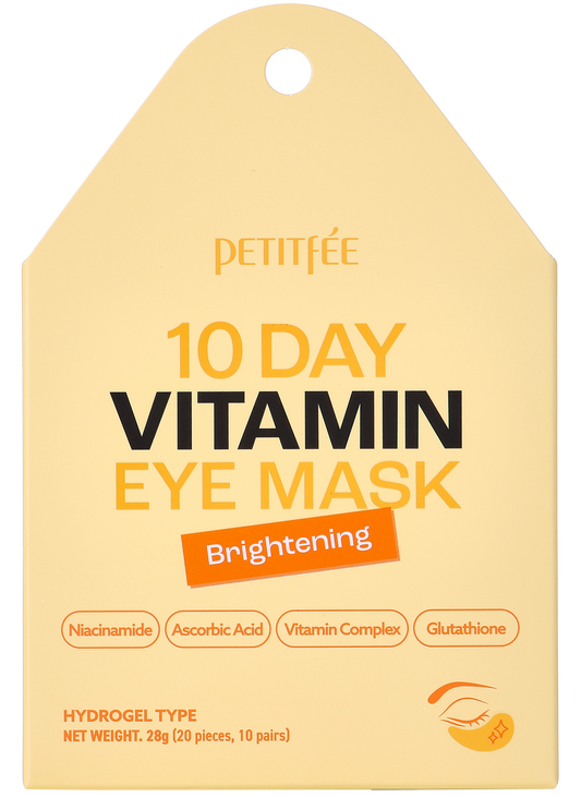 PETITFEE - 10 Day Vitamin Eye Mask Brightening 20pcs