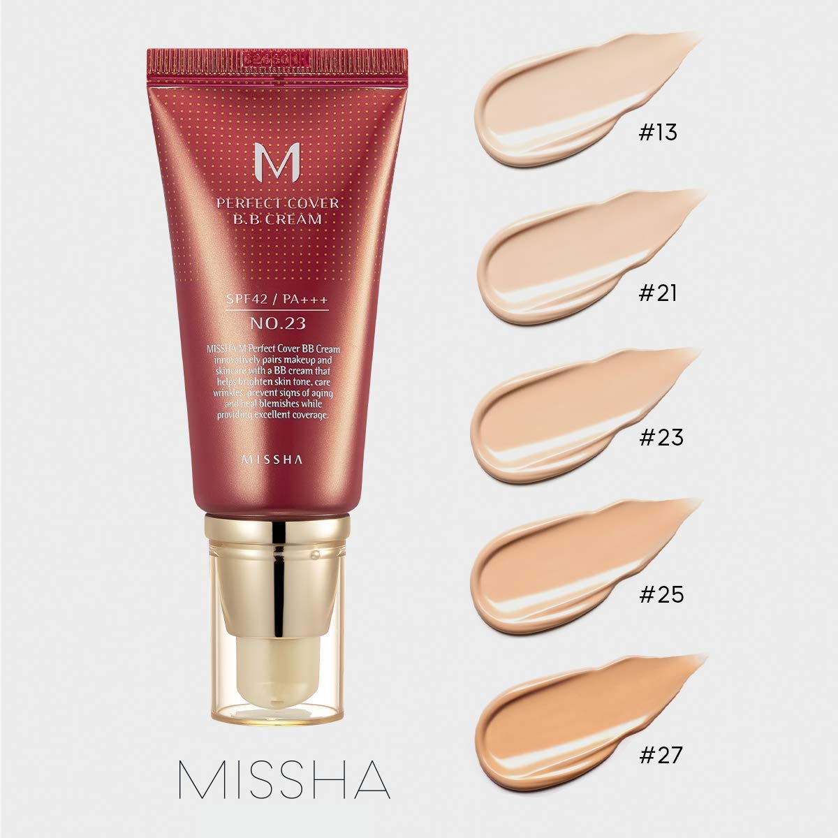 Missha M Perfect Cover BB  Κρέμα Προσώπου Ημέρας με SPF42 50ml