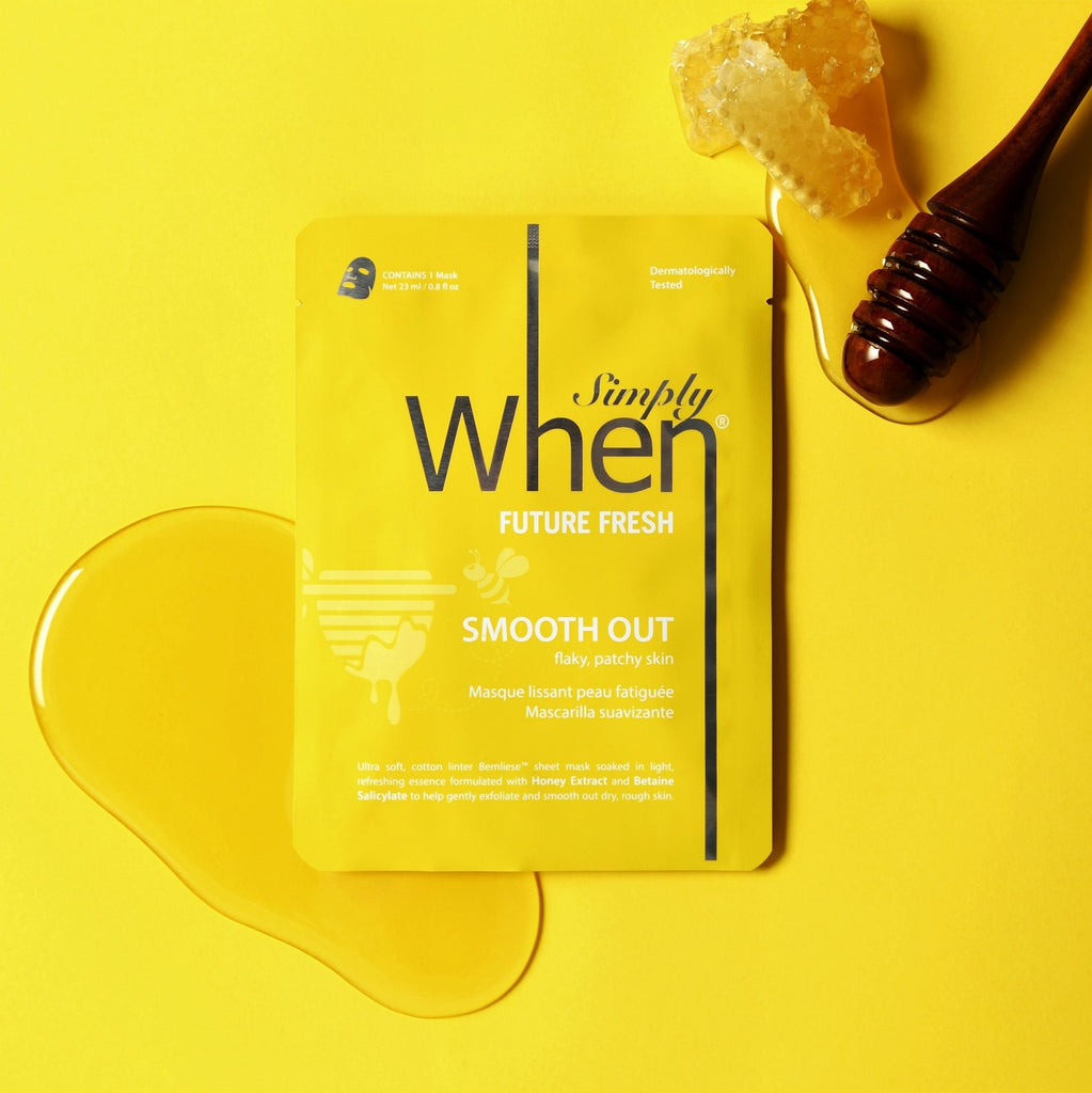 When beauty simply when future fresh Ultra-Soft Cotton Linter Bemliese Sheet Mask