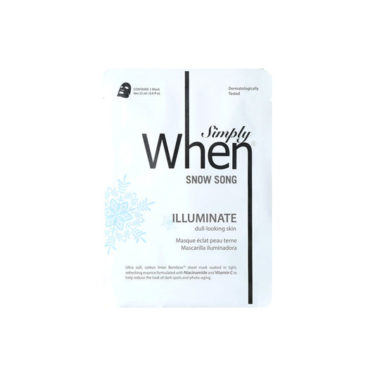 SIMPLY WHEN - Snow Song Illuminate Mask
