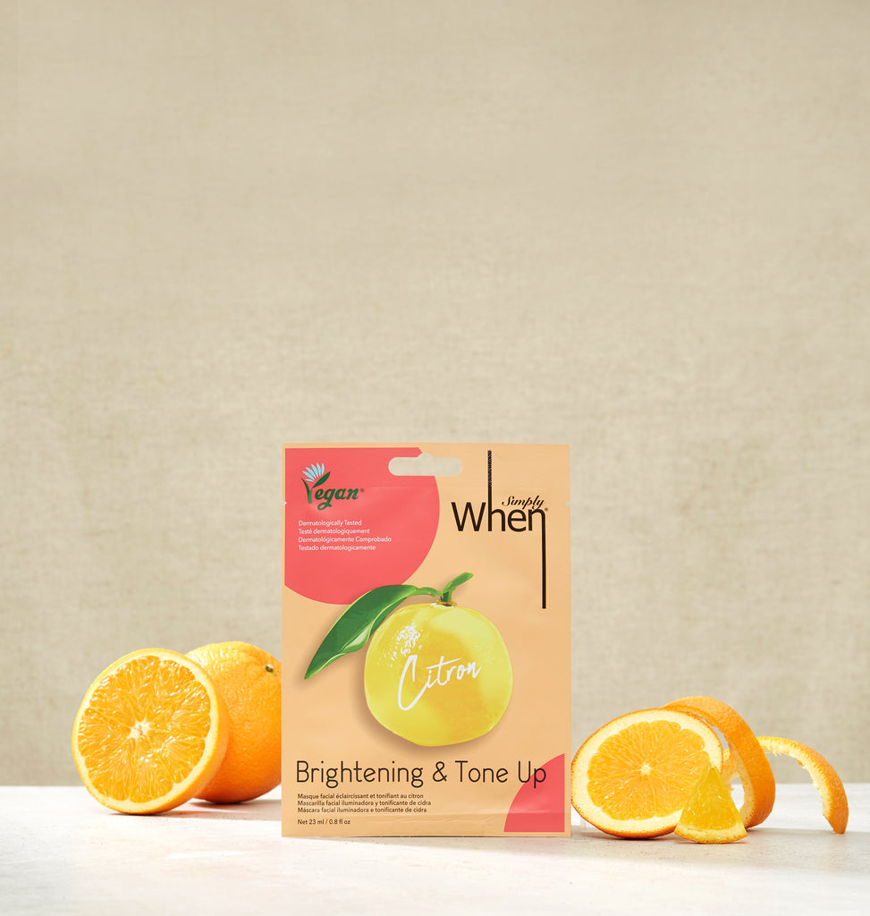 SIMPLY WHEN - Citron Bightening & Tone Up Mask