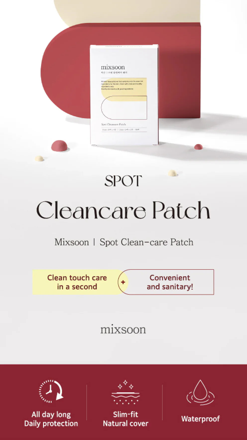 MIXSOON - Spot Clean Care Patch - Patches for Imperfections - 84pcs