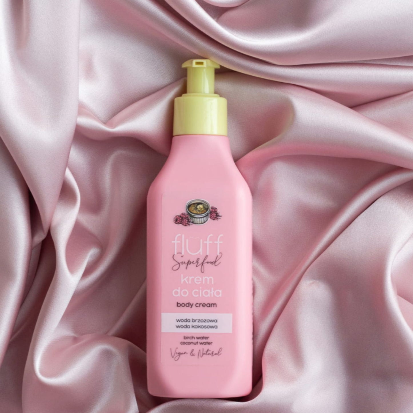 Fluff Creme Brûlée With Raspberries Body Cream 200ml
