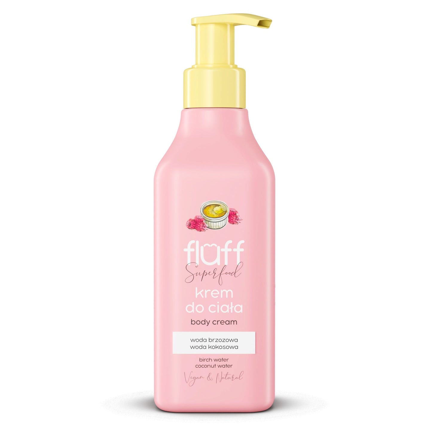 Fluff Creme Brûlée With Raspberries Body Cream 200ml