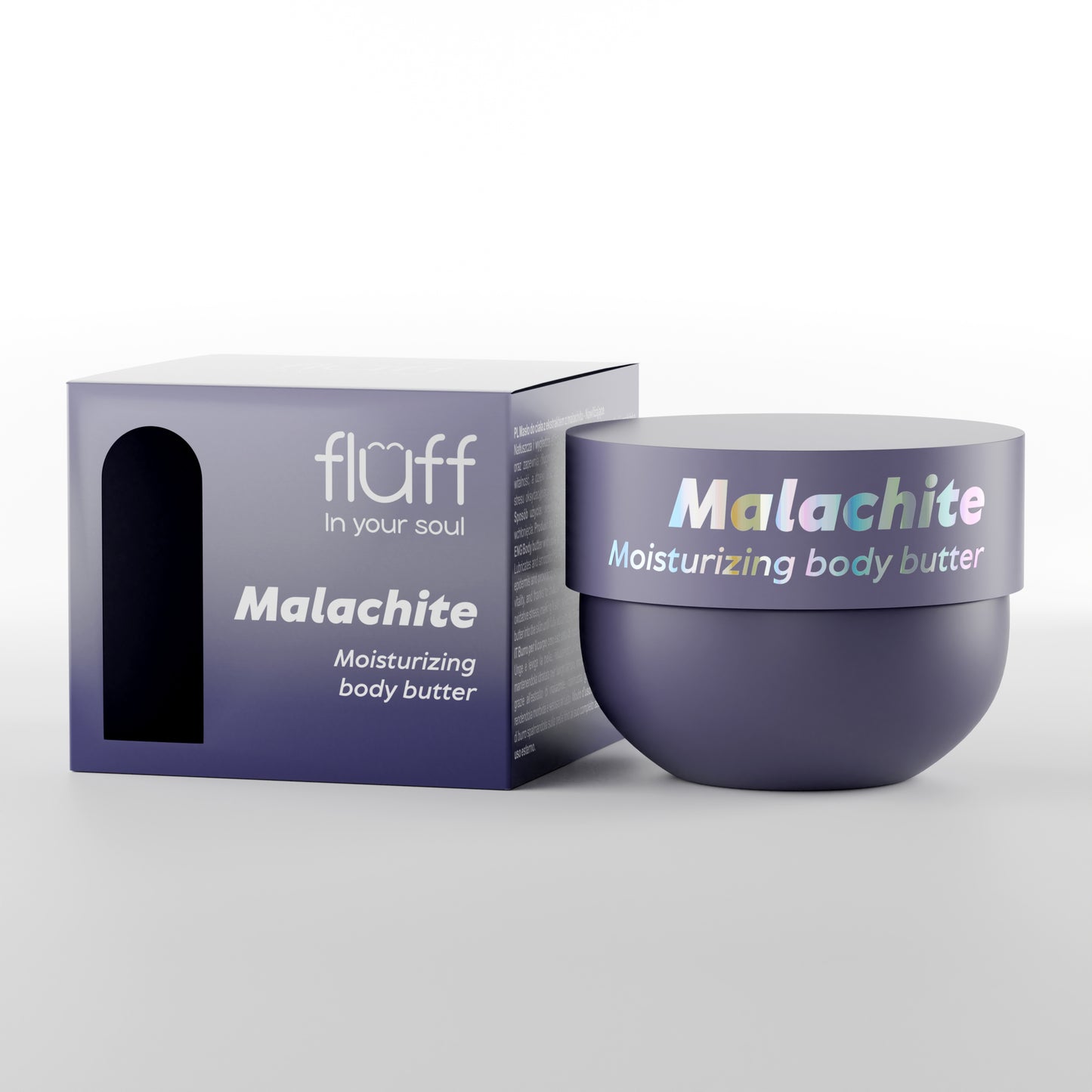 Fluff Body butter – Moisturizing body balm with malachite 150ml