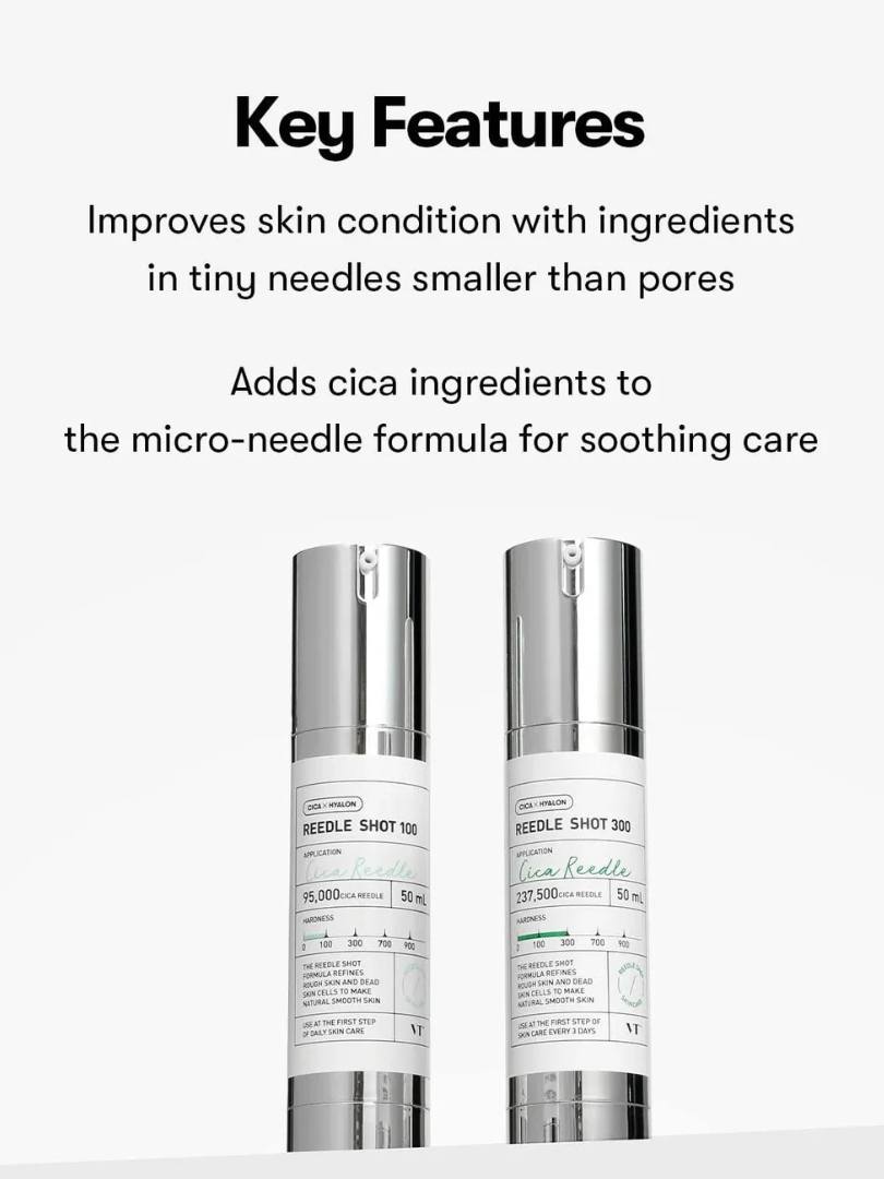 VT Cosmetics - Reedle Shot 300 - Micro-needle Face Booster 50ml