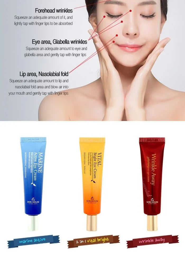 THE SKIN HOUSE Wrinkle Away Galactomyces Eye Cream 30 ml