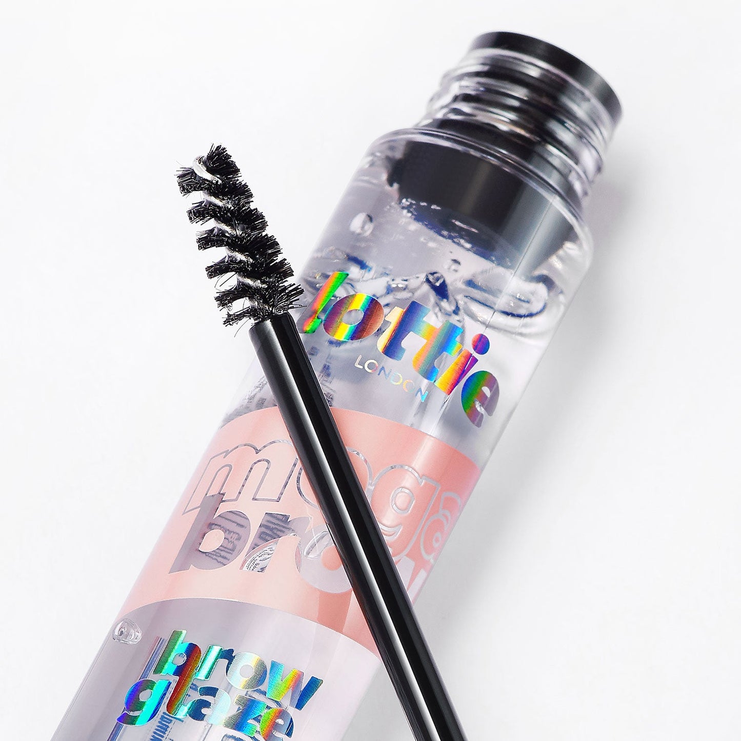 Lottie Mega Brow Glaze, Lash & Brow Gel, Clear 7.5ml