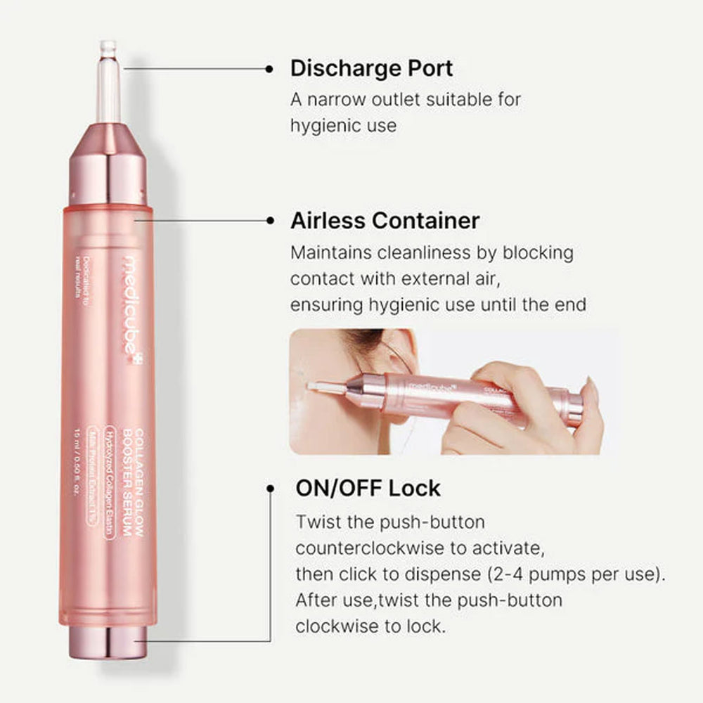 MEDICUBE - Collagen Glow Booster Serum 15ml