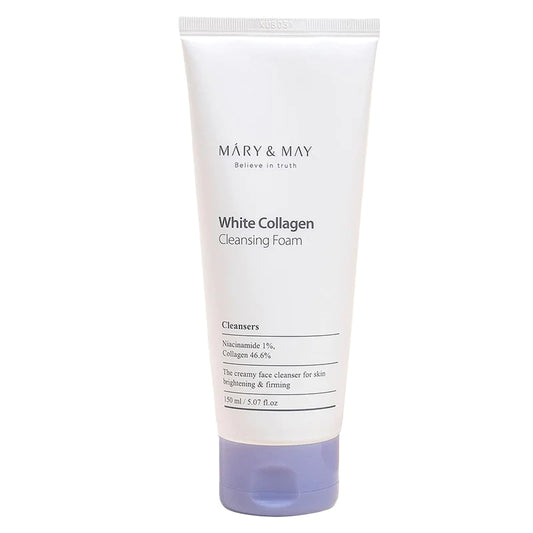 MARY & MAY - White Collagen Cleansing Foam 150ml